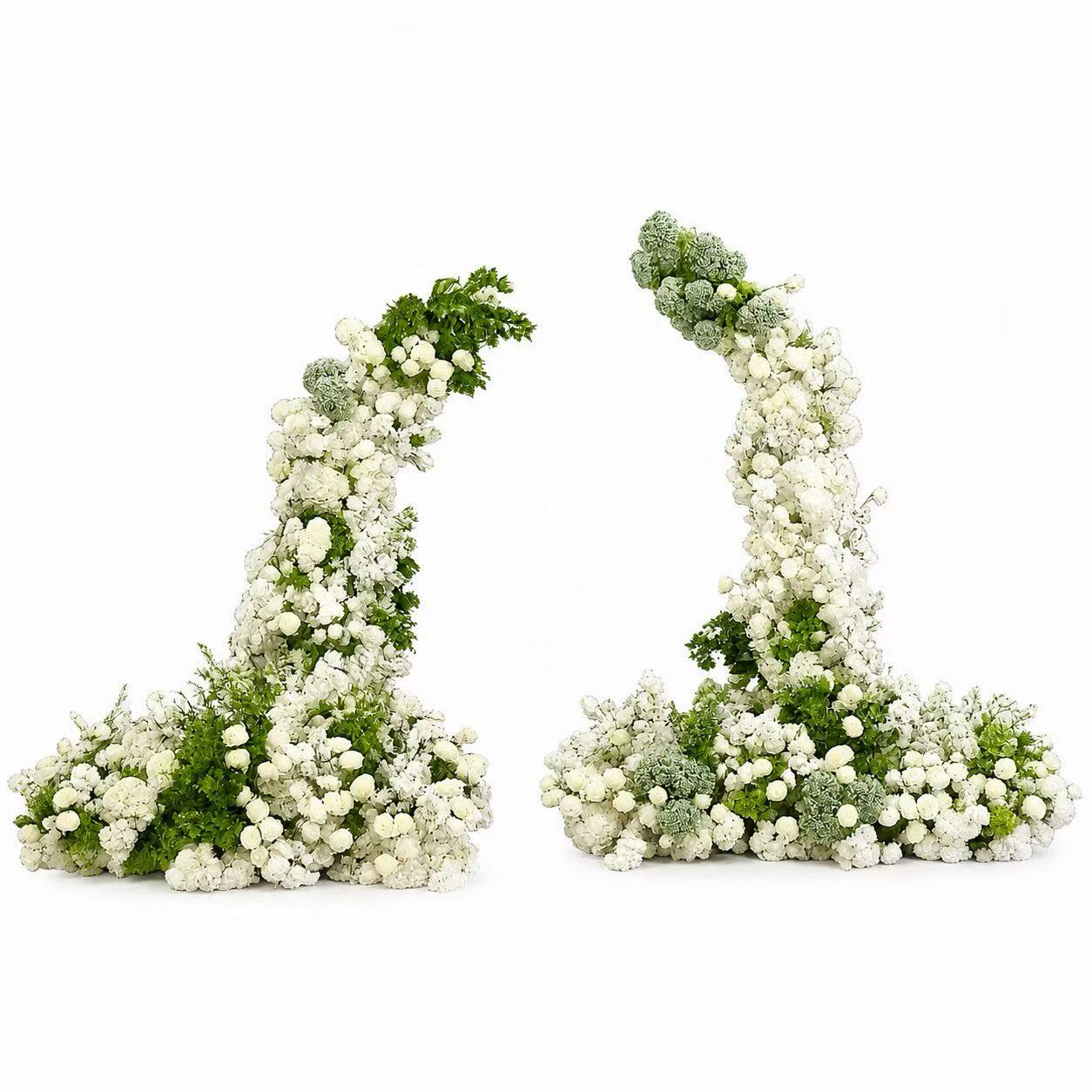 faux flower arch hire Sydney for weddings and baby showers